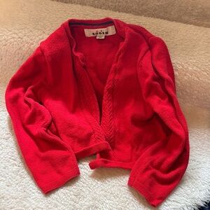Mini Boden Kids Red Sweater